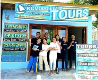 Maika Komodo Tour and Diving Staff and Office Photo